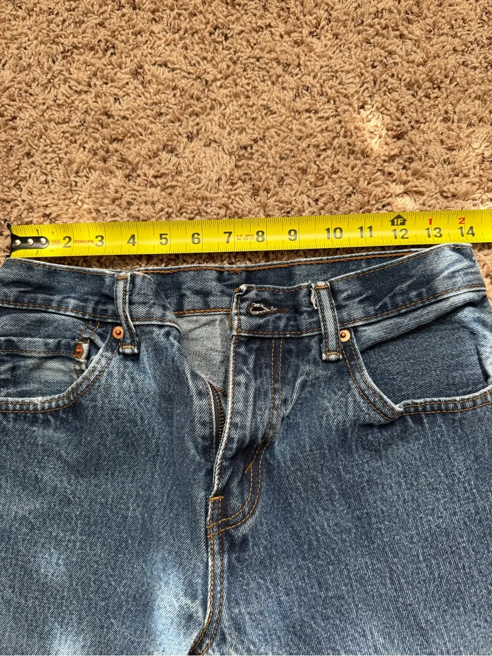 Levis 517 Jeans Men's 28x32 Bootcut Medium Wash Denim Fade Cowboy Y2K Western